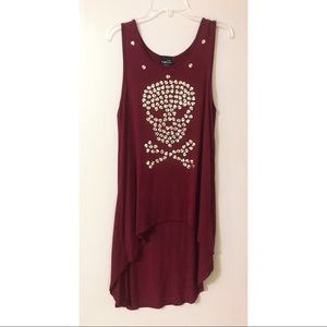 Rue21 Skull Hi-Low Tunic